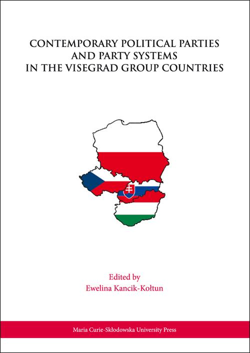 Contemporary Political Parties and Party Systems in the Visegrad Group Countries — okładka e-booka
