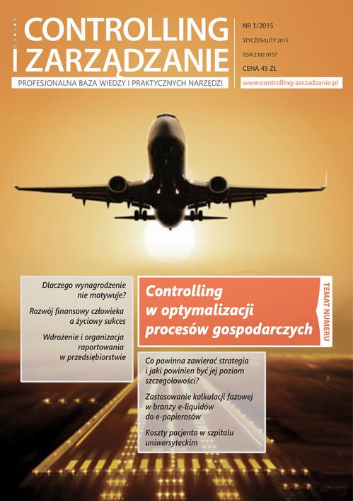 Tytuł: Controlling i Zarządzanie (nr 1/2015)
Autor: Praca zbiorowa
Wydawnictwo: Marina
Formaty: PDF
