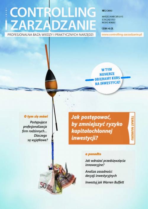 Tytuł: Controlling i Zarządzanie (nr 2/2015)
Autor: Praca zbiorowa
Wydawnictwo: Marina
Formaty: PDF