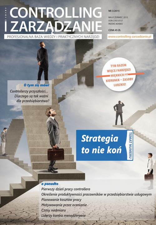Tytuł: Controlling i Zarządzanie (nr 3/2015)
Autor: Praca zbiorowa
Wydawnictwo: Marina
Formaty: PDF