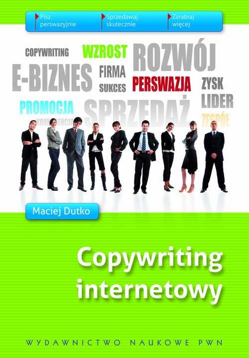 Copywriting internetowy — okładka e-booka
