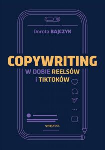 Copywriting w dobie reelsów i tiktoków — okładka e-booka