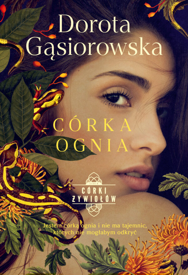 Córka ognia. Seria CÓRKI ŻYWIOŁÓW — okładka