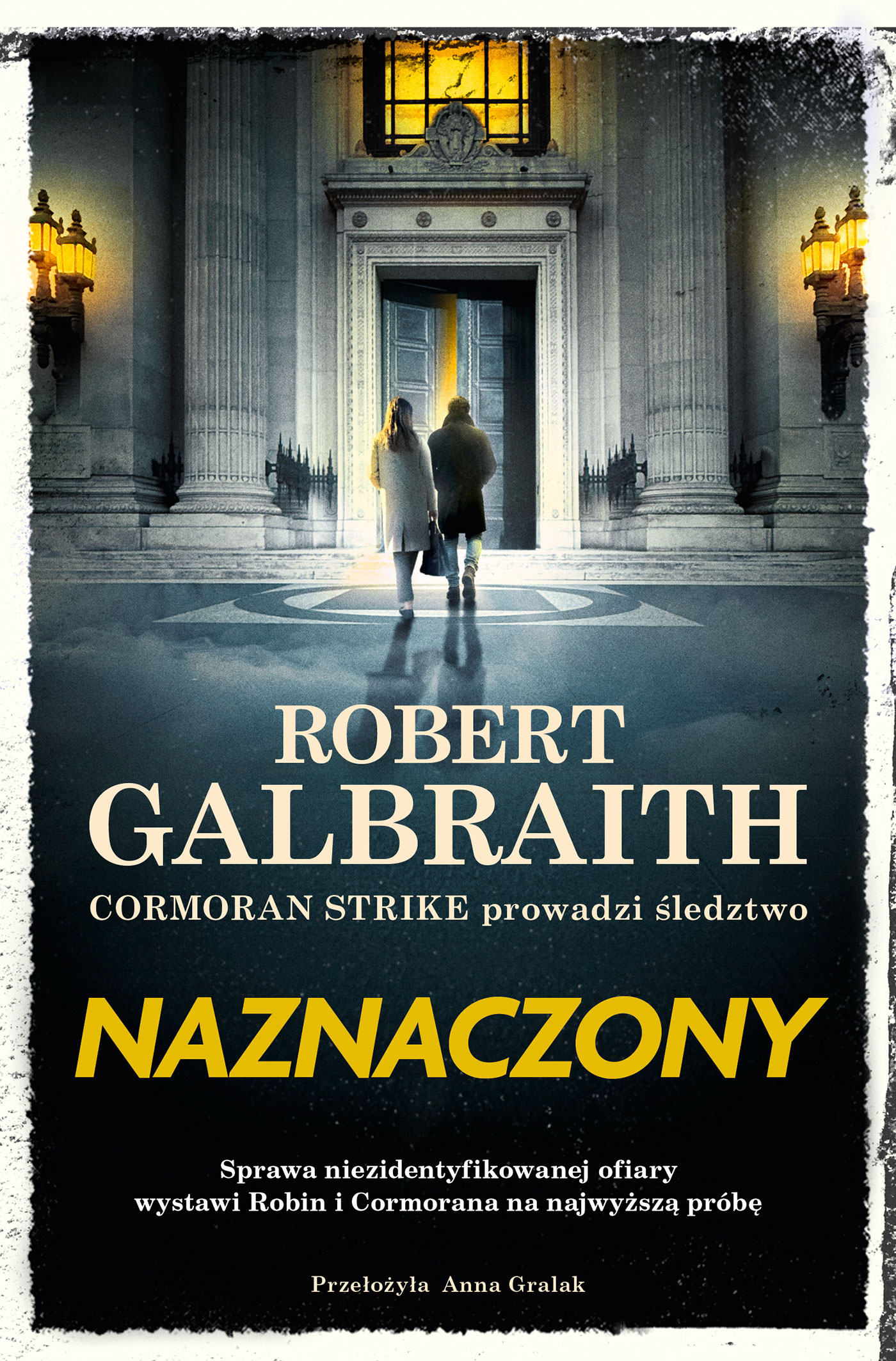 Tytuł: Cormoran Strike prowadzi śledztwo (tom 8). Naznaczony
Autor: Robert Galbraith
Wydawnictwo: Wydawnictwo Dolnośląskie
Formaty: EPUB, MOBI