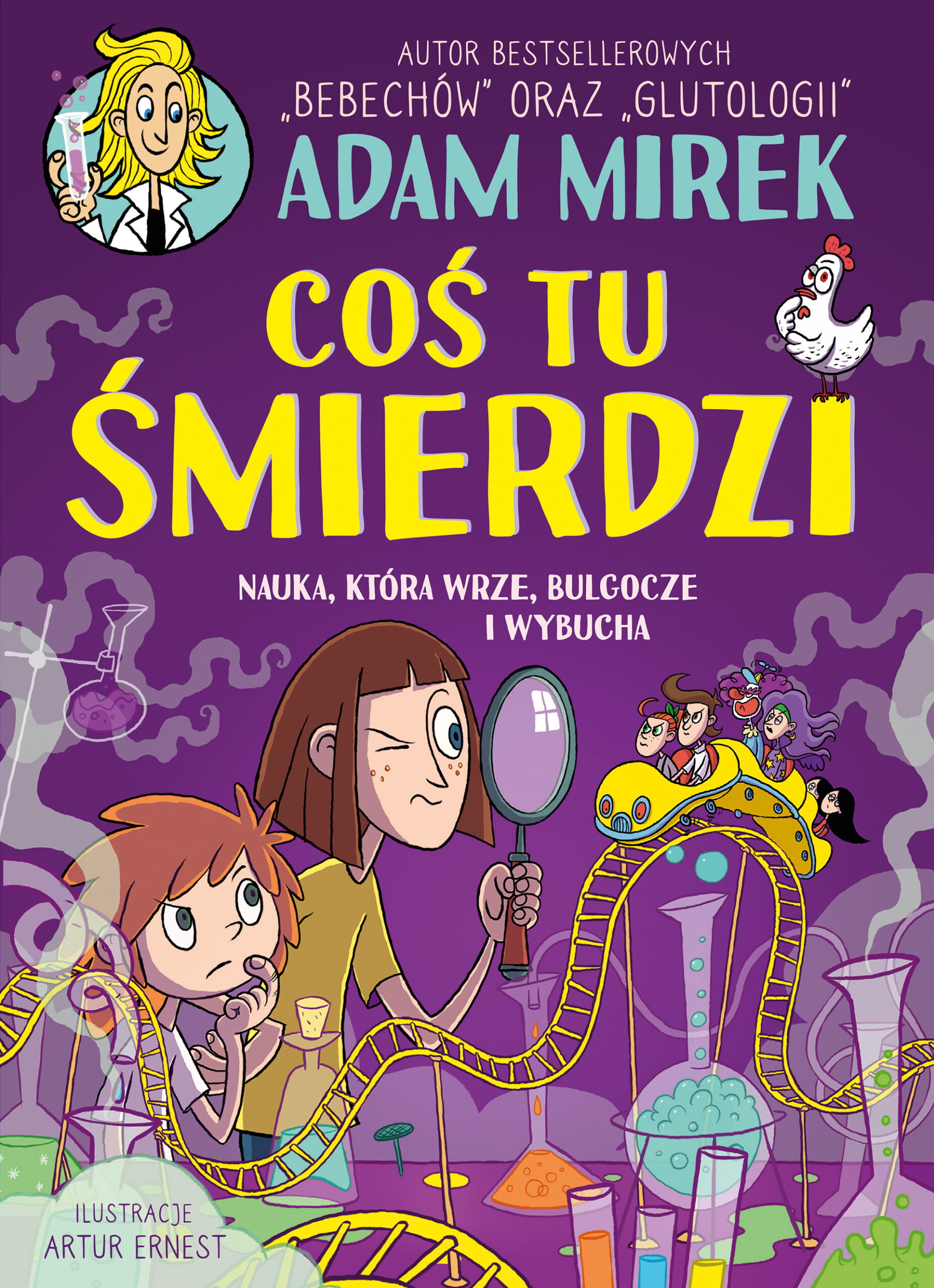 Tytuł: Coś tu śmierdzi. Nauka, która wrze, bulgocze i wybucha
Autor: Adam Mirek
Wydawnictwo: Emotikon
Formaty: EPUB, MOBI