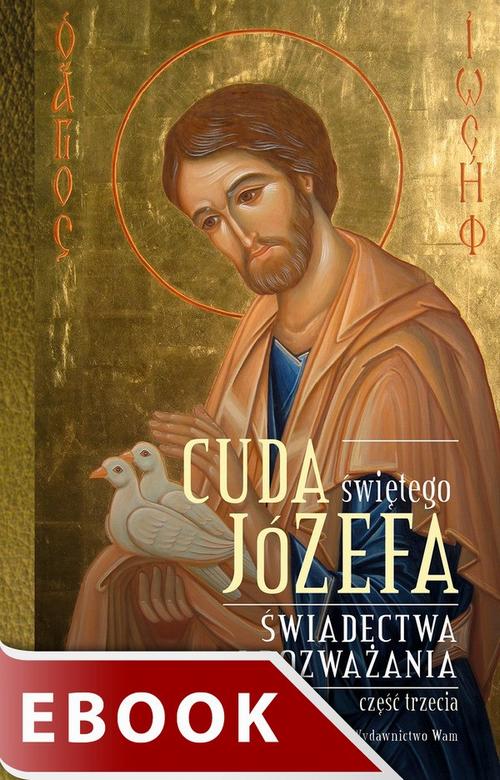 Tytuł: Cuda świętego Józefa. Świadectwa i rozważania. Część 3
Autor: Katarzyna Pytlarz
Wydawnictwo: WAM
Formaty: EPUB