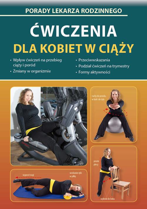 Ćwiczenia dla kobiet w ciąży — okładka e-booka
