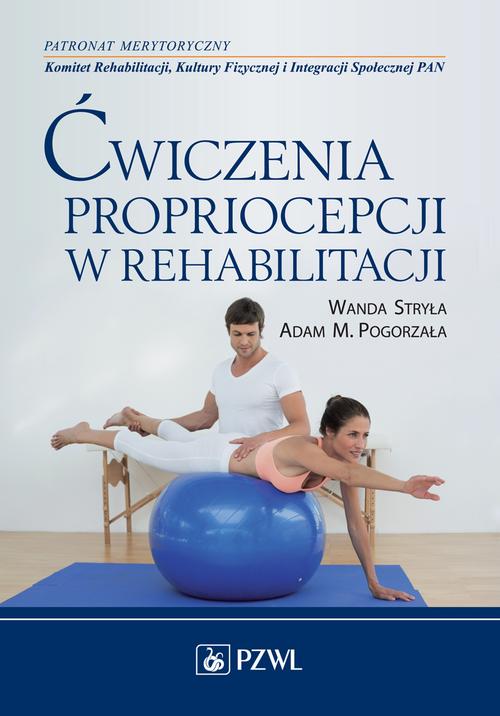 Ćwiczenia propriocepcji w rehabilitacji — okładka e-booka