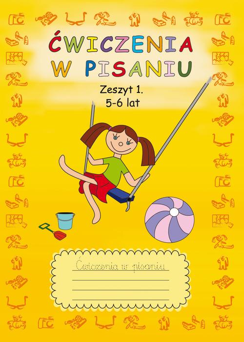 Tytuł: Ćwiczenia w pisaniu. Zeszyt 1 5-6 lat
Autor: Beata Guzowska
Wydawnictwo: Literat
Formaty: PDF