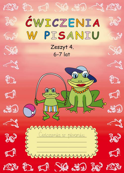 Tytuł: Ćwiczenia w pisaniu. Zeszyt 4 6-7 lat
Autor: Beata Guzowska
Wydawnictwo: Literat
Formaty: PDF