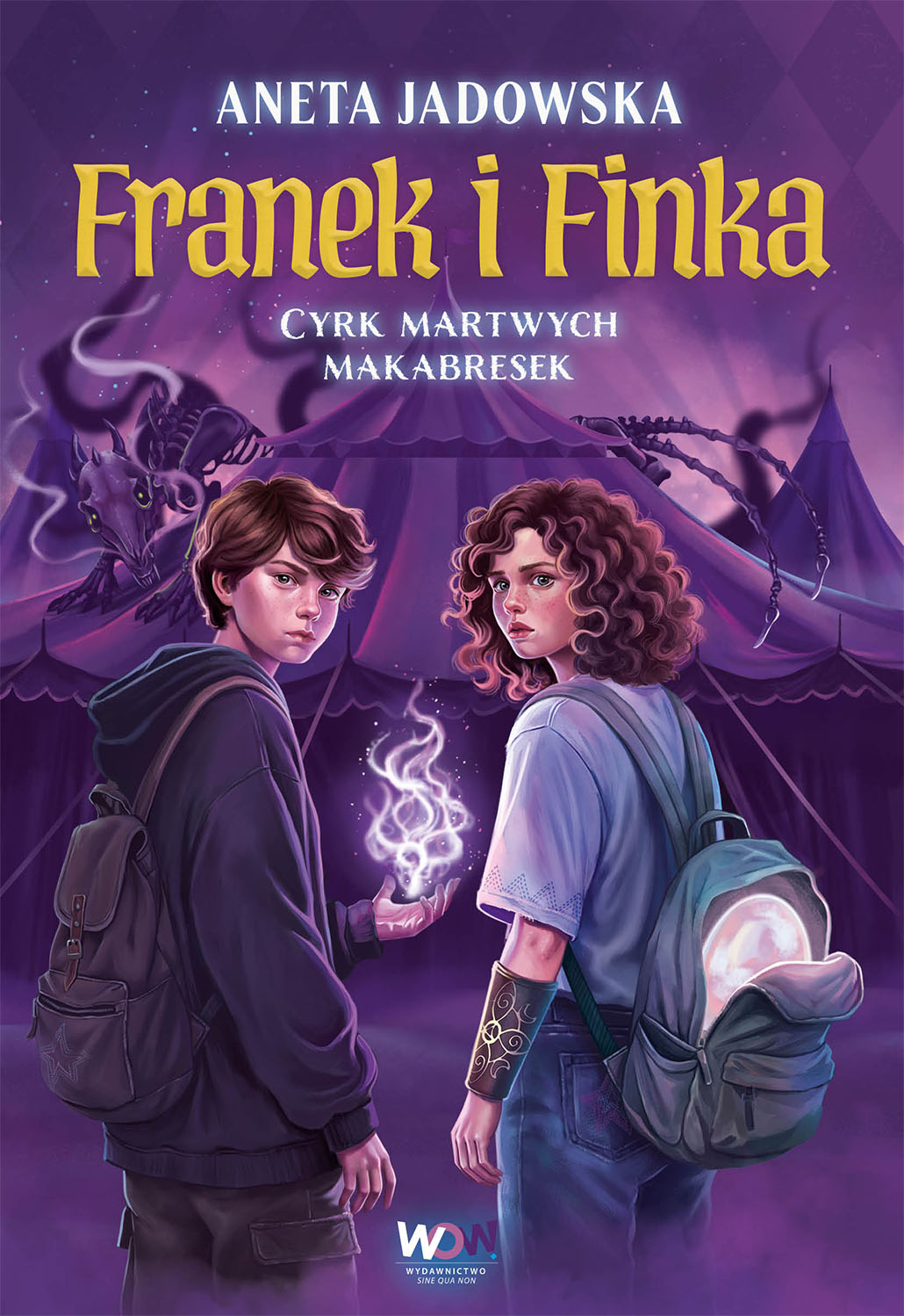 Tytuł: Cyrk martwych makabresek
Autor: Aneta Jadowska
Wydawnictwo: Wydawnictwo Sine Qua Non
Formaty: EPUB, MOBI