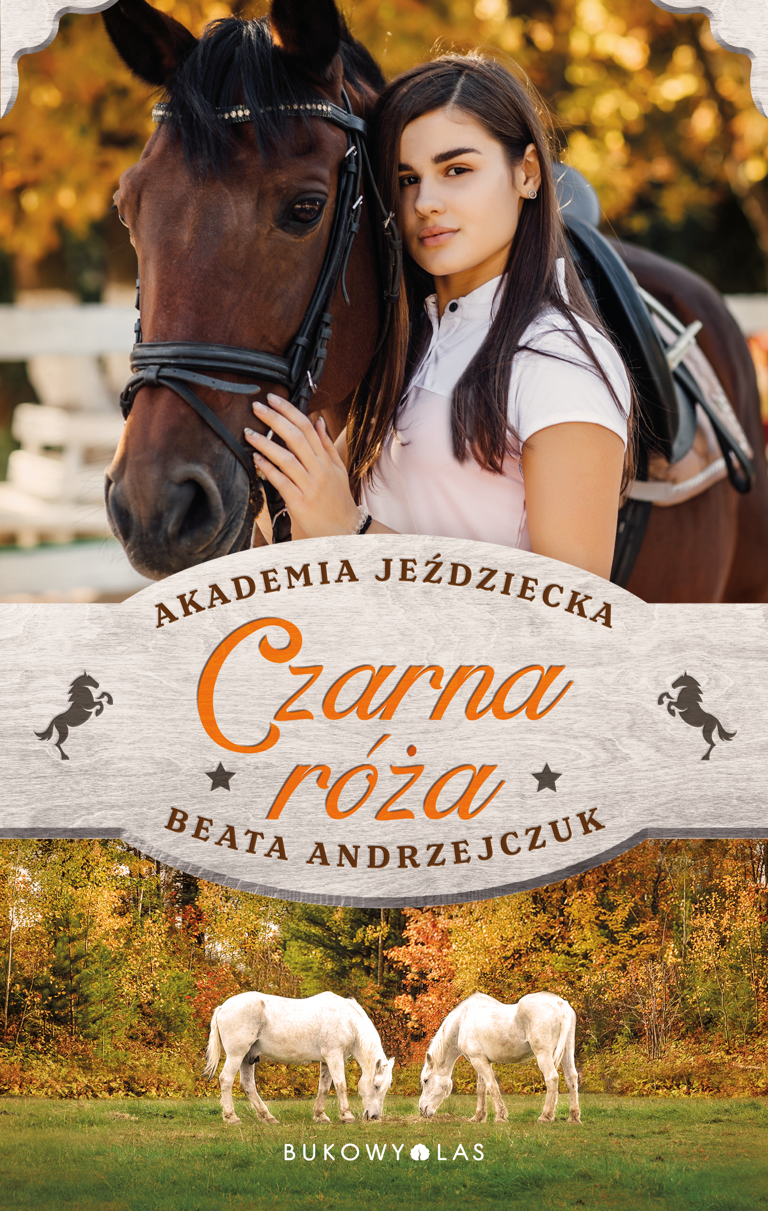 Czarna róża. Akademia Jeździecka — okładka e-booka