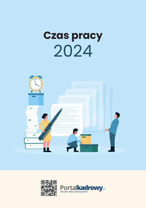 Tytuł: Czas pracy 2024
Autor: Praca zbiorowa
Wydawnictwo: Wiedza i Praktyka
Formaty: PDF, EPUB, MOBI
