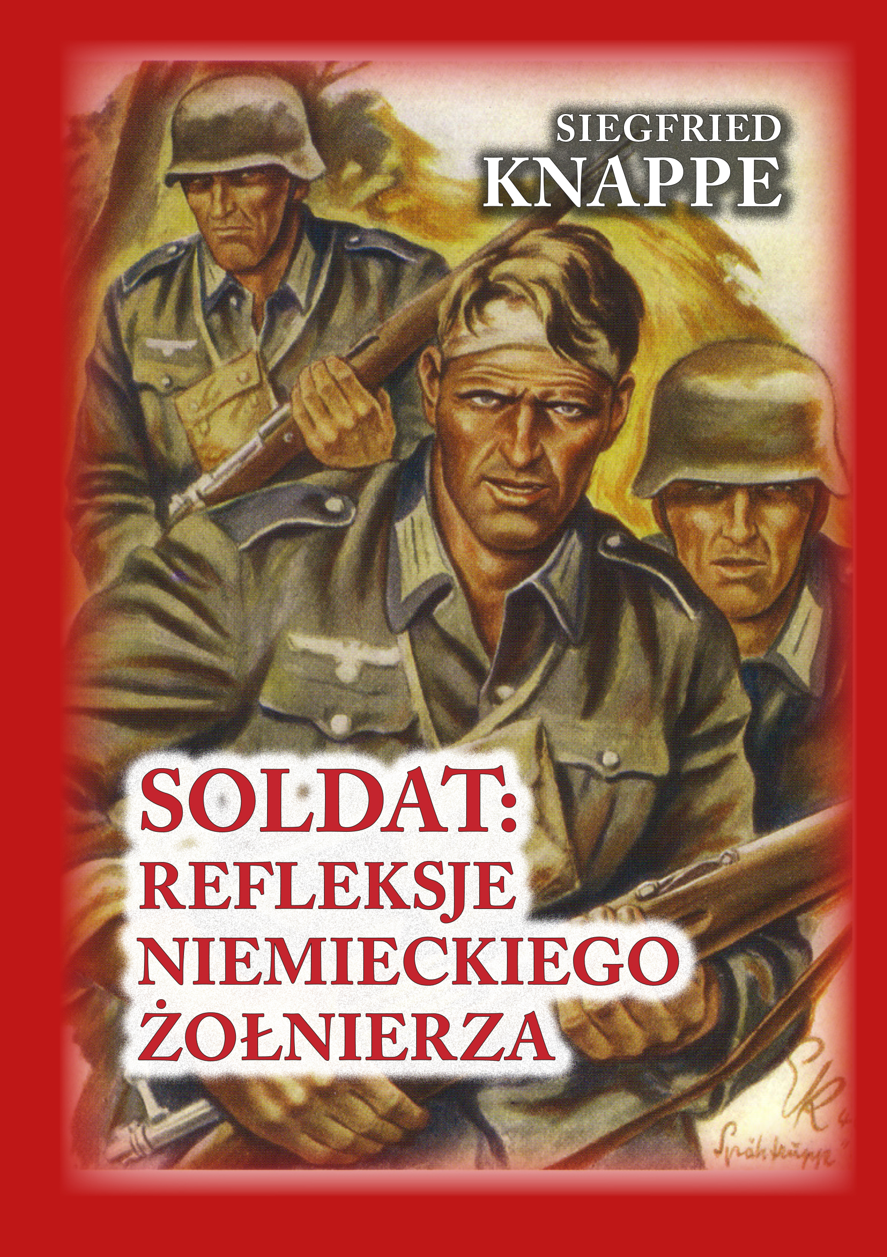 Czerwona Seria. Soldat. Refleksje niemieckiego żołnierza — okładka e-booka