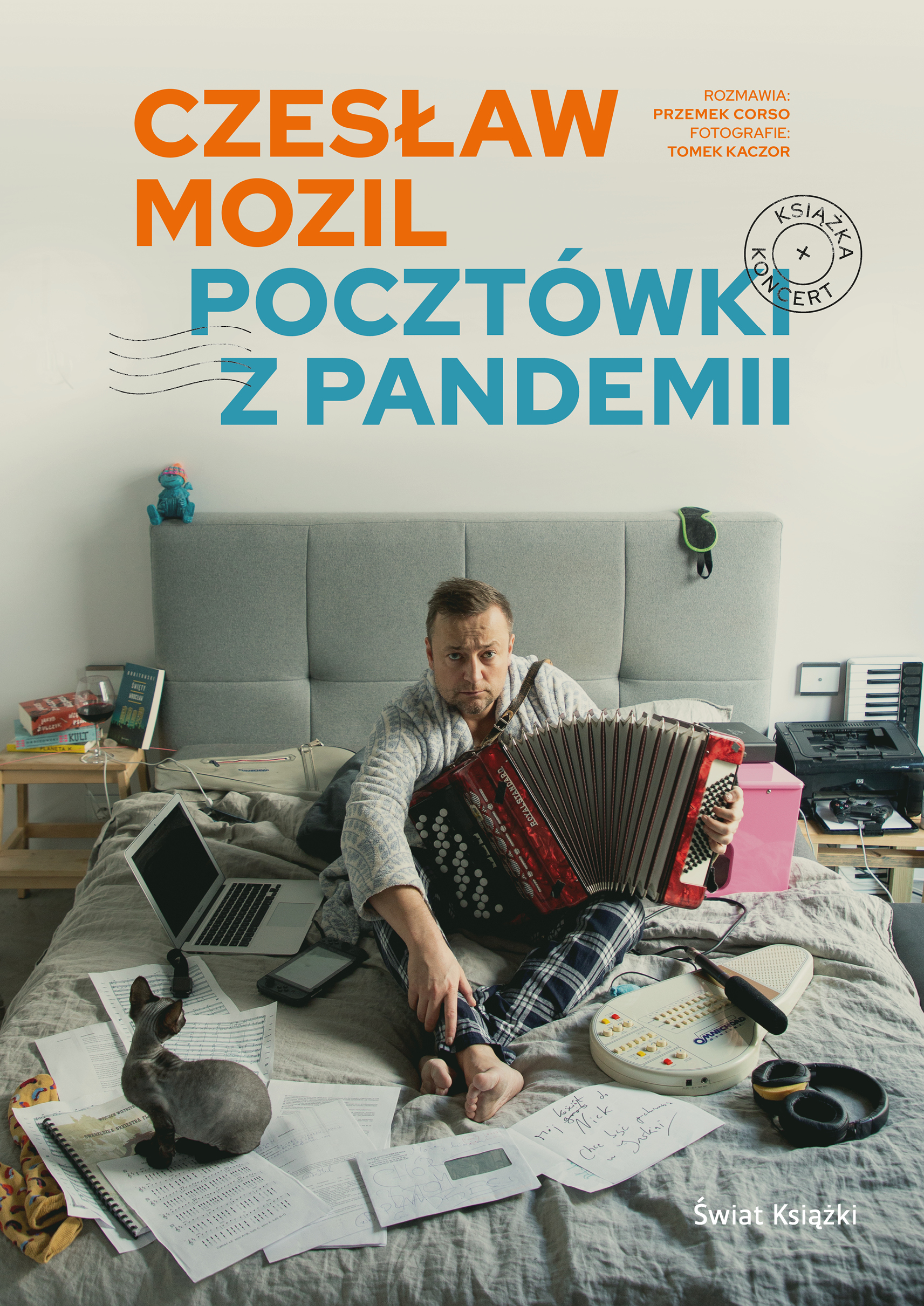 Czesław Mozil. Pocztówki z pandemii — okładka e-booka