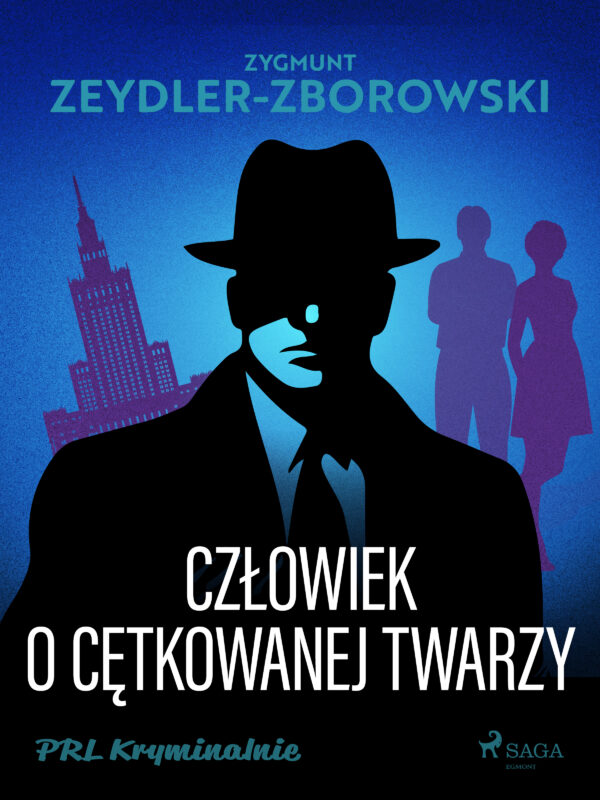 Człowiek o cętkowanej twarzy — okładka e-booka