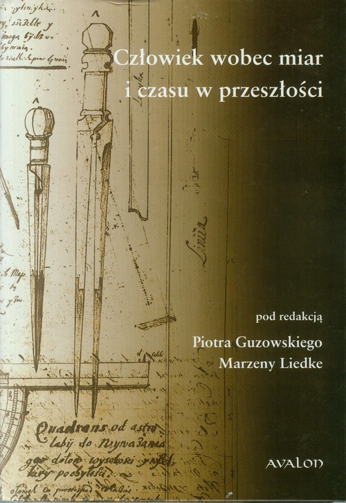 Człowiek wobec miar i czasu w przeszłości — okładka e-booka