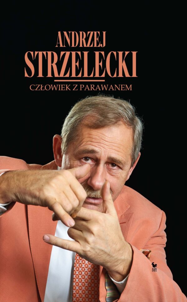 Człowiek z parawanem — okładka