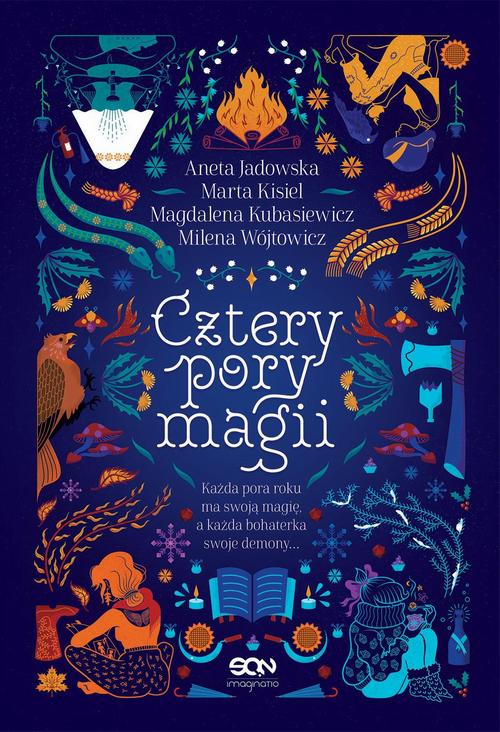 Cztery pory magii — okładka e-booka