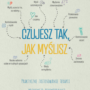 Tytuł: Czujesz tak, jak myślisz. Praktyczne zastosowanie terapii poznawczo-behawioralnej w pracy z dziećmi i młodzieżą
Autor: Paul Stallard
Wydawnictwo: Zysk i S-ka
Formaty: EPUB, MOBI