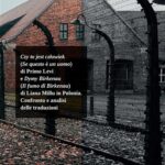 Czy to jest człowiek (Se questo è un uomo) di Primo Levi e Dymy Birkenau (Il fumo di Birkenau) di Liana Millu in Polonia. Confronto e analisi delle traduzioni — okładka e-booka