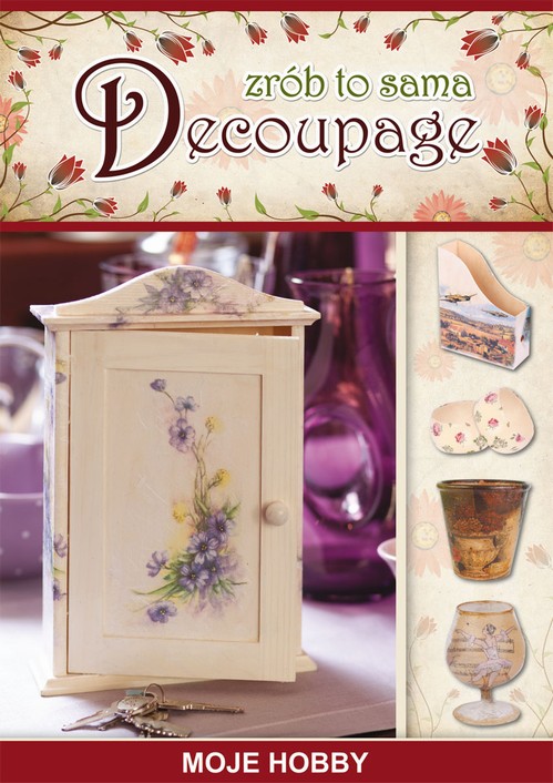 Decoupage — okładka e-booka