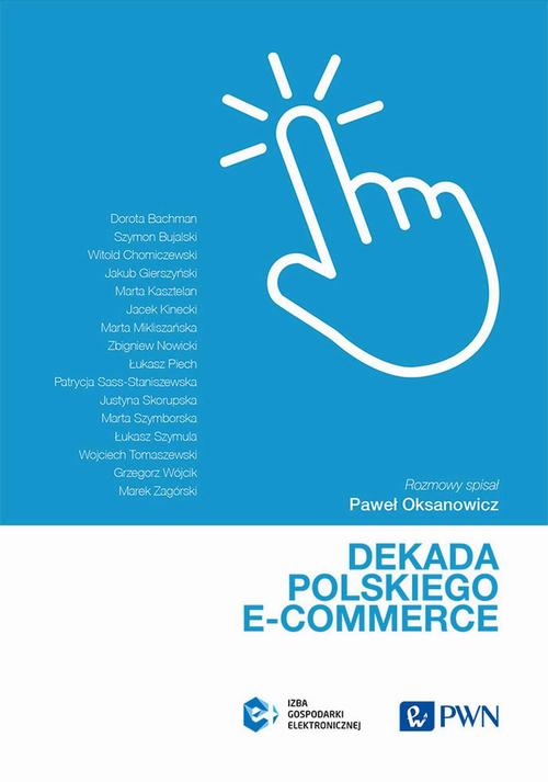 Dekada polskiego e-commerce — okładka e-booka