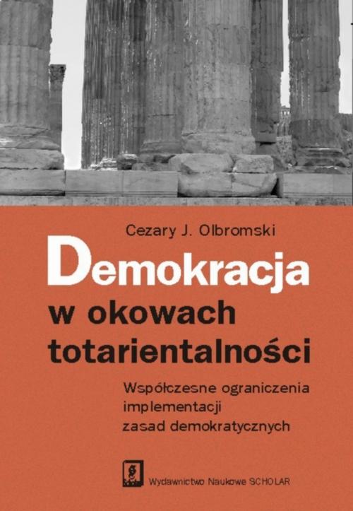 Demokracja w okowach totarientalności — okładka e-booka