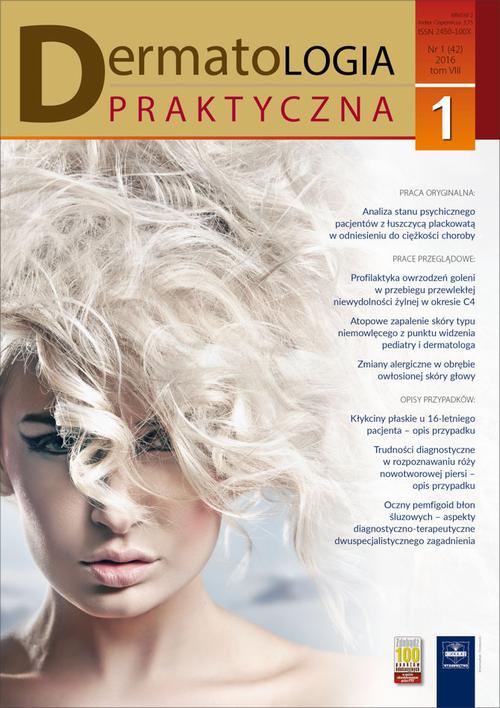 Tytuł: Dermatologia Praktyczna 1/2016
Autor: 
Wydawnictwo: Czelej
Formaty: EPUB, MOBI