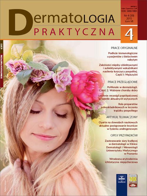 Tytuł: Dermatologia Praktyczna 4/2015
Autor: 
Wydawnictwo: Czelej
Formaty: MOBI, EPUB