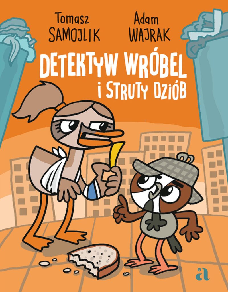Detektyw Wróbel i struty dziób — okładka