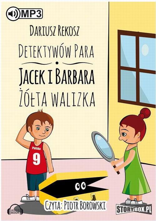 Tytuł: Detektywów para - Jacek i Barbara. Żółta walizka
Autor: Dariusz Rekosz
Wydawnictwo: Storybox
Formaty: MP3