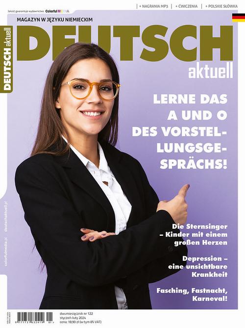 Tytuł: Deutsch Aktuell 122
Autor: 
Wydawnictwo: Colorful Media
Formaty: PDF