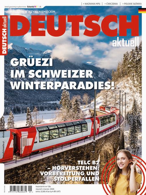 Tytuł: Deutsch Aktuell 134
Autor: 
Wydawnictwo: Colorful Media
Formaty: PDF