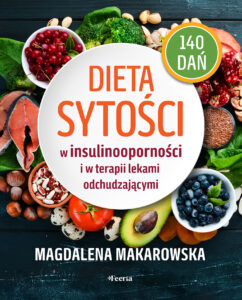 Dieta sytości w insulinooporności i w terapii lekami odchudzającymi — okładka e-booka