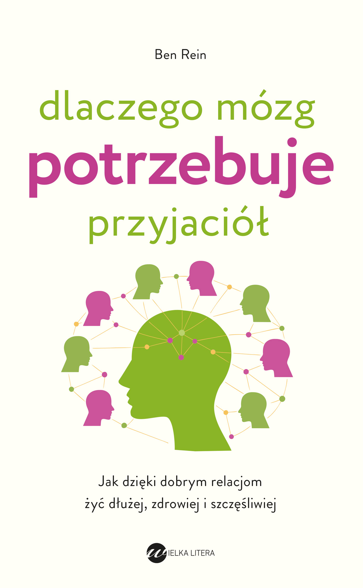 Tytuł: Dlaczego mózg potrzebuje przyjaciół
Autor: Ben Rein
Wydawnictwo: Wielka Litera
Formaty: EPUB, MOBI