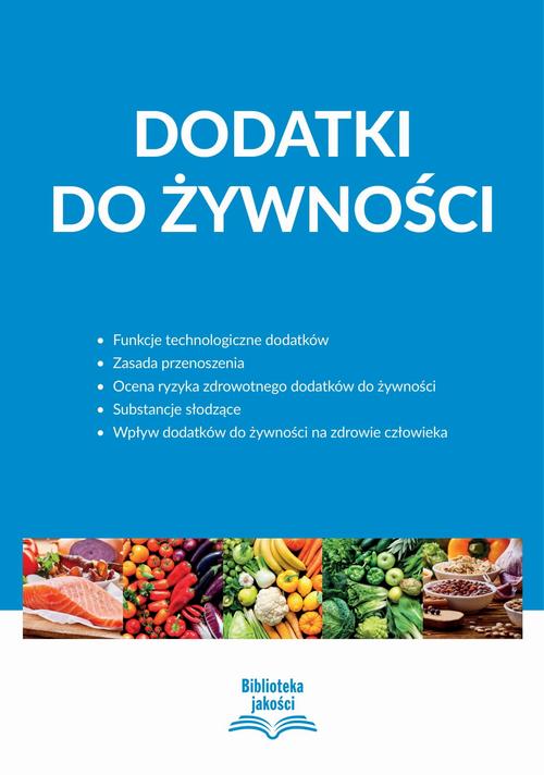 Dodatki do żywności — okładka e-booka