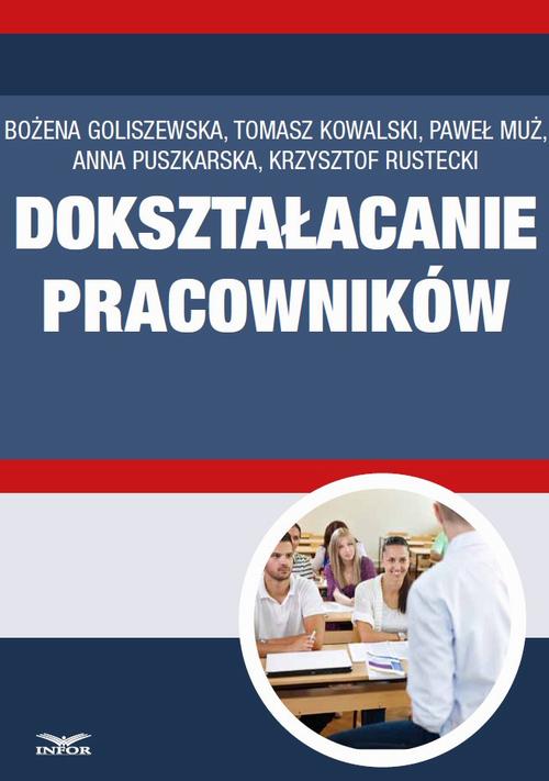 Dokształcanie pracowników — okładka e-booka