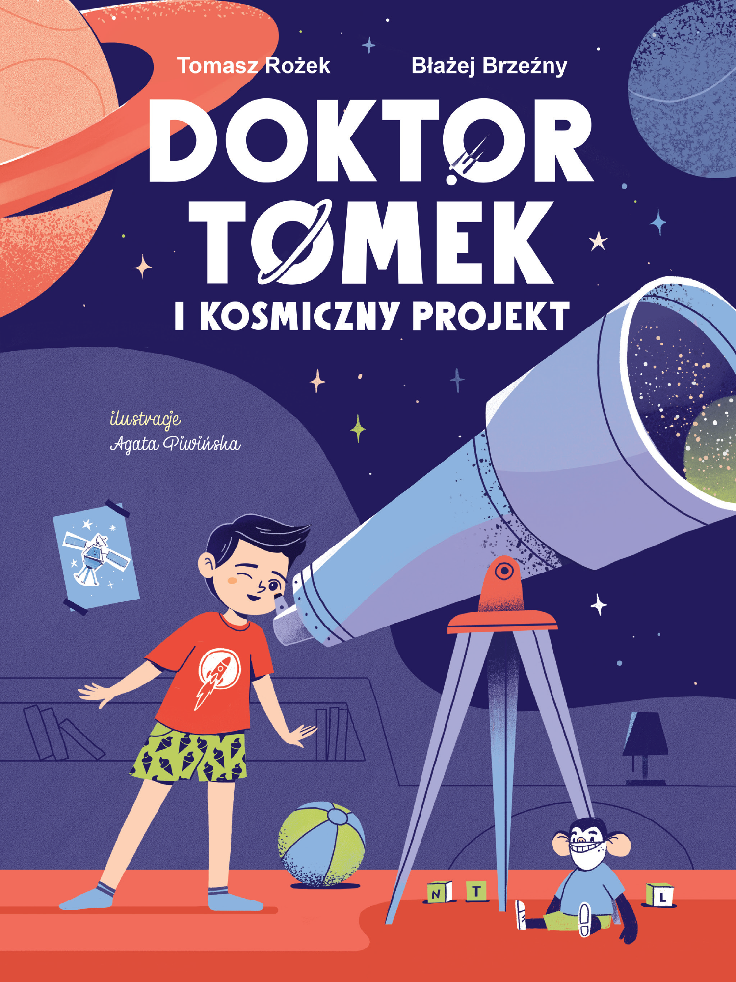 Tytuł: Doktor Tomek i Kosmiczny Projekt
Autor: dr Tomasz Rożek, Błażej Brzeźny
Wydawnictwo: Nauka. To lubię
Formaty: PDF