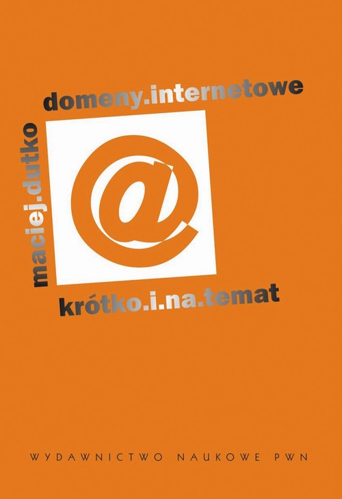Domeny internetowe — okładka e-booka