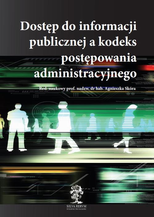 Dostęp do informacji publicznej a kodeks postępowania administracyjnego — okładka e-booka