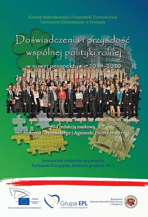 Tytuł: Doświadczenia i przyszłość wspólnej polityki rolnej w nowej perspektywie 2014-2020
Autor: 
Wydawnictwo: Kujawsko-Pomorska Wyższa Szkoła w Bydgoszczy
Formaty: PDF