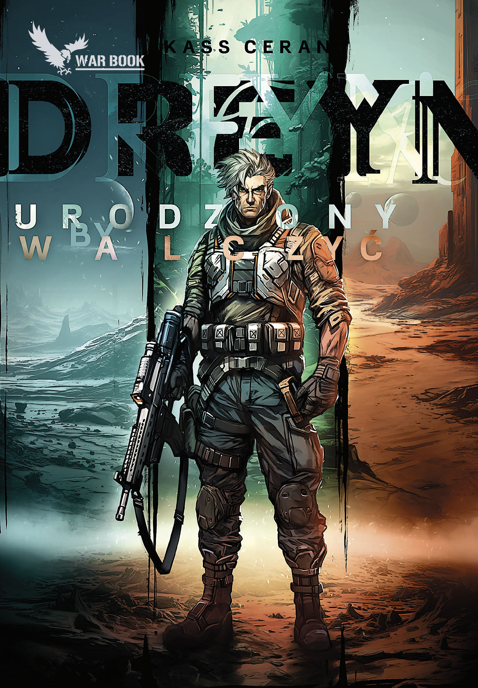Dreyn. Urodzony by walczyć — okładka e-booka