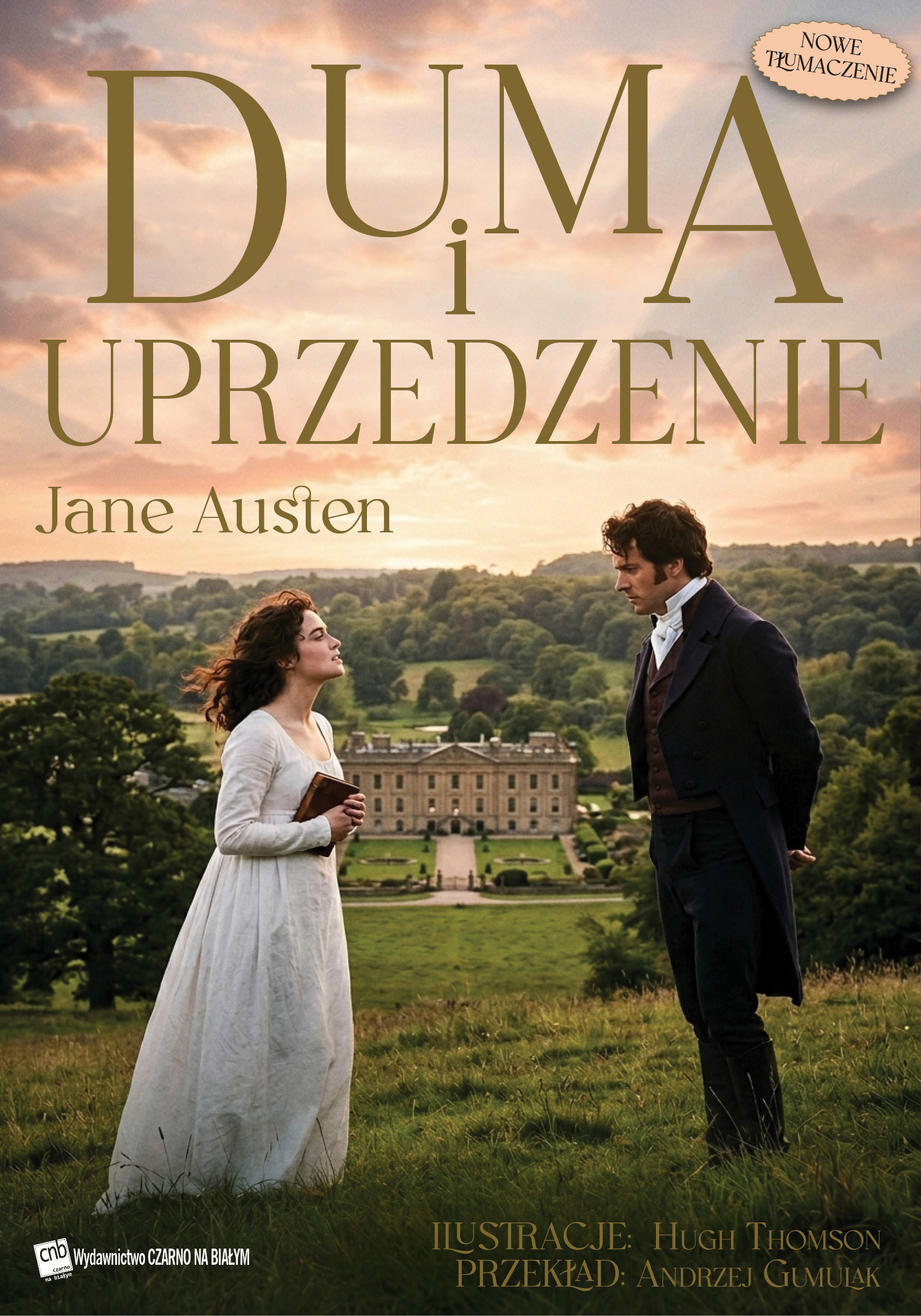 Tytuł: Duma i uprzedzenie
Autor: Jane Austen
Wydawnictwo: Czarno na Białym
Formaty: EPUB, MOBI