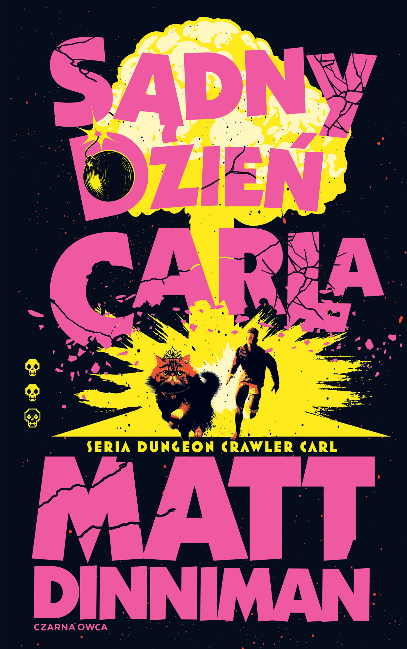 Tytuł: Dungeon Crawler Carl (tom 2). Sądny dzień Carla
Autor: Matthew Dinniman
Wydawnictwo: Wydawnictwo Czarna Owca
Formaty: EPUB, MOBI