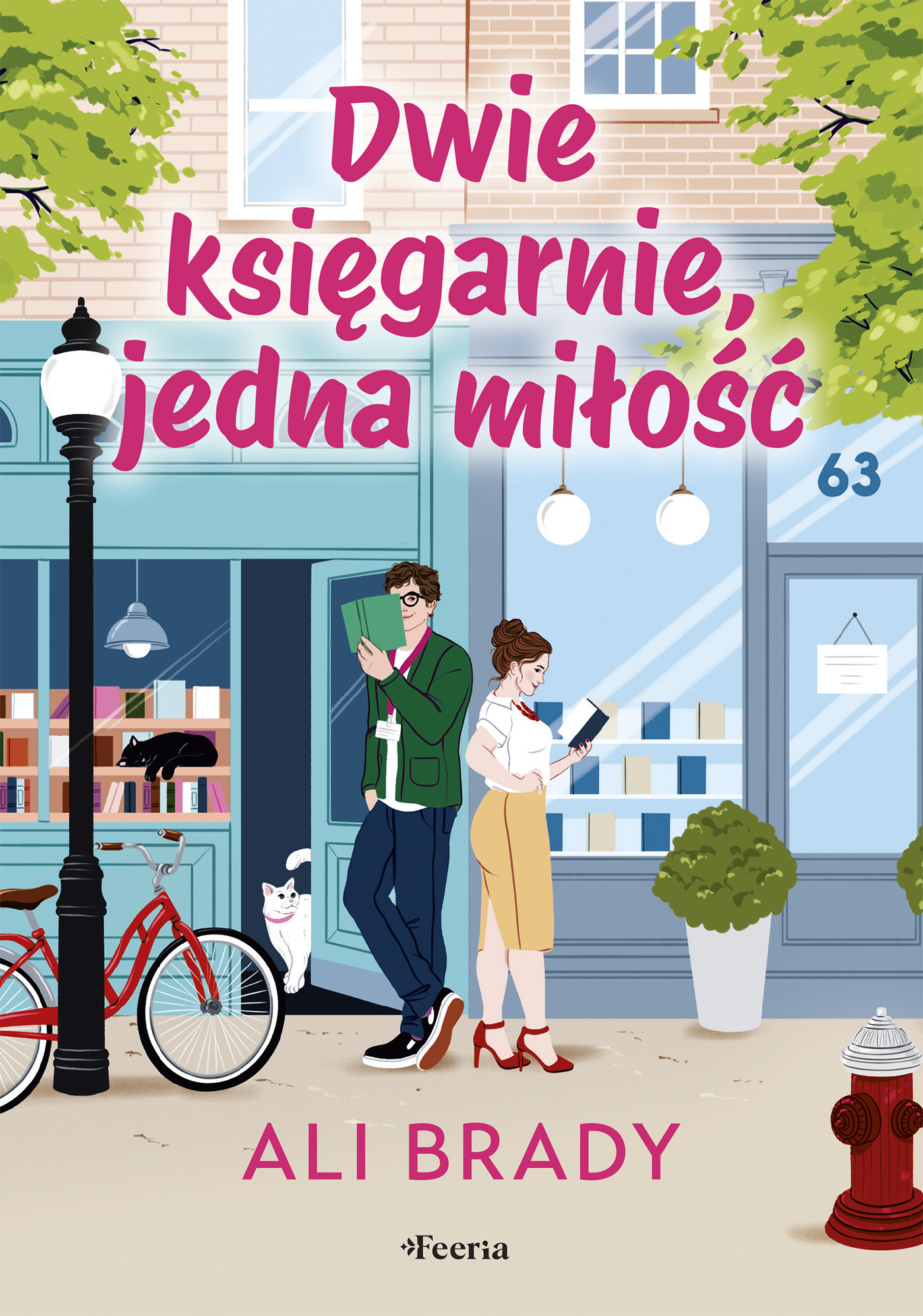 Tytuł: Dwie księgarnie, jedna miłość
Autor: Ali Brady
Wydawnictwo: Wydawnictwo JK (Aha, Feeria)
Formaty: EPUB, MOBI