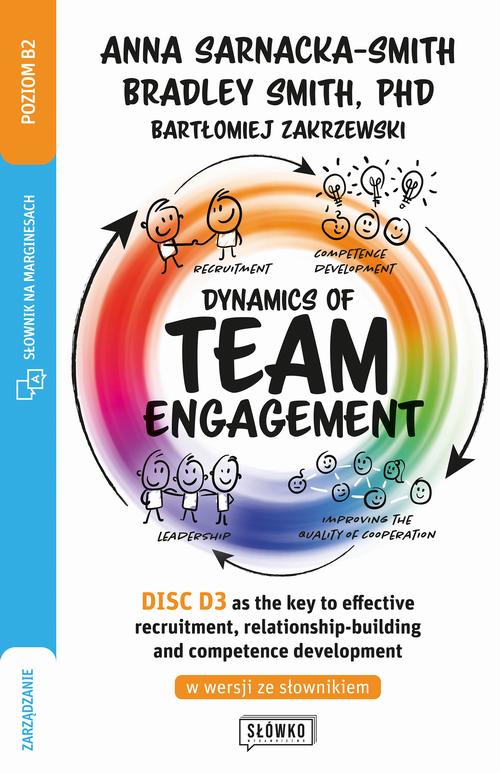 Tytuł: Dynamics of Team Engagement: DISC D3 as the key to effective recruitment, relationship-building and competence development w wersji ze słownikiem
Autor: Bartłomiej Zakrzewski, Anna Sarnacka, Bradley Smith
Wydawnictwo: Wydawnictwo Słówko
Formaty: EPUB, MOBI