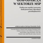 Działalność gospodarcza w sektorze MŚP — okładka e-booka