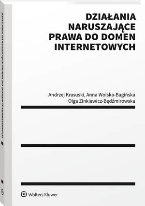 Działania naruszające prawa do domen internetowych — okładka e-booka