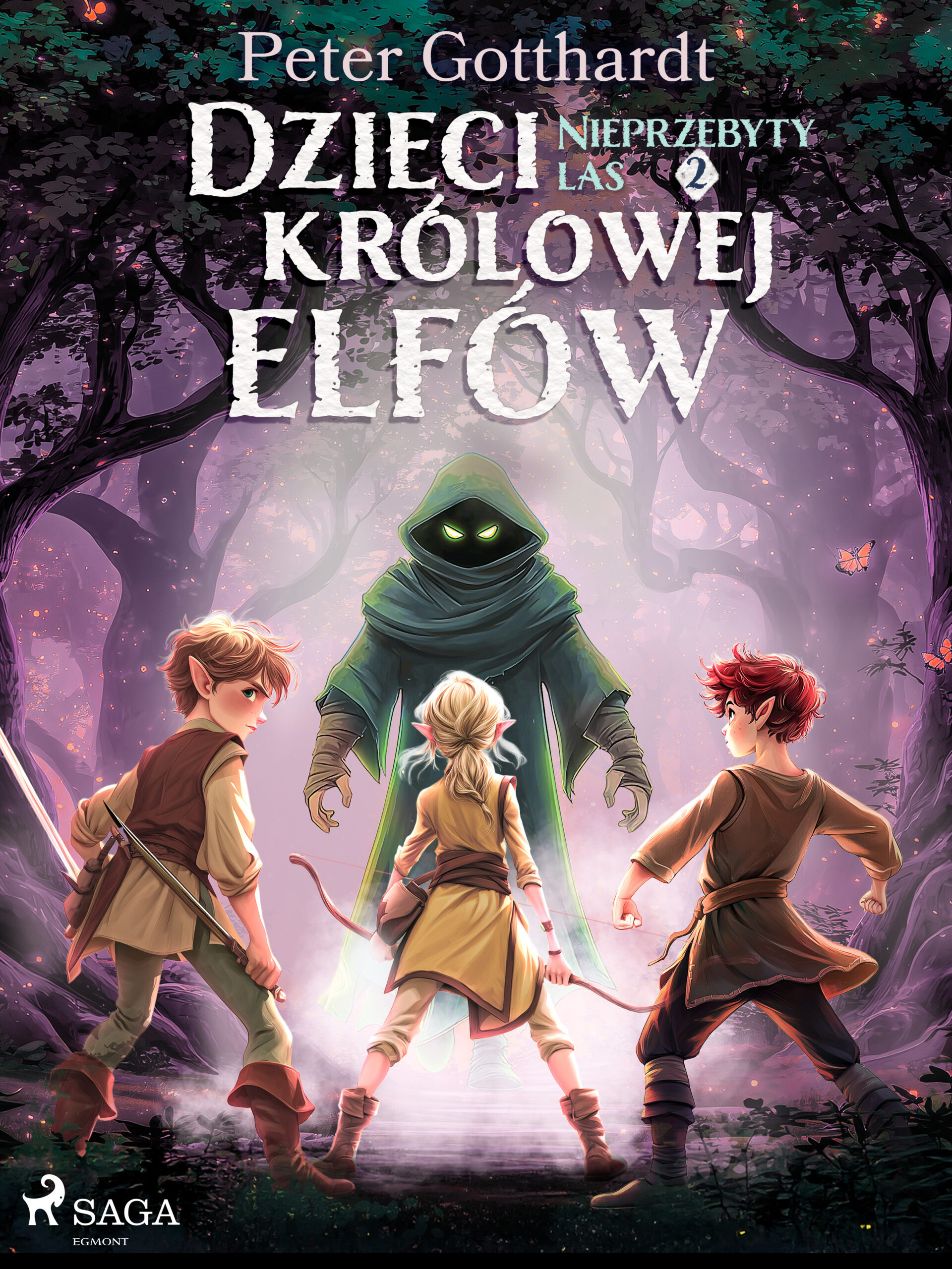 Dzieci królowej elfów 2 – Nieprzebyty las (#2) — okładka e-booka